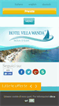 Mobile Screenshot of hotelvillawanda.com